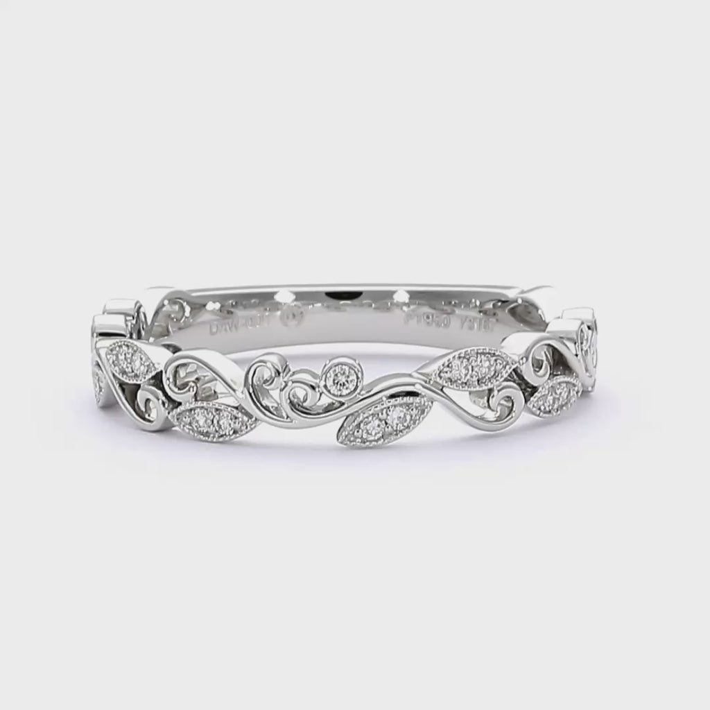 Jennifer - Platinum Wedding Ring
