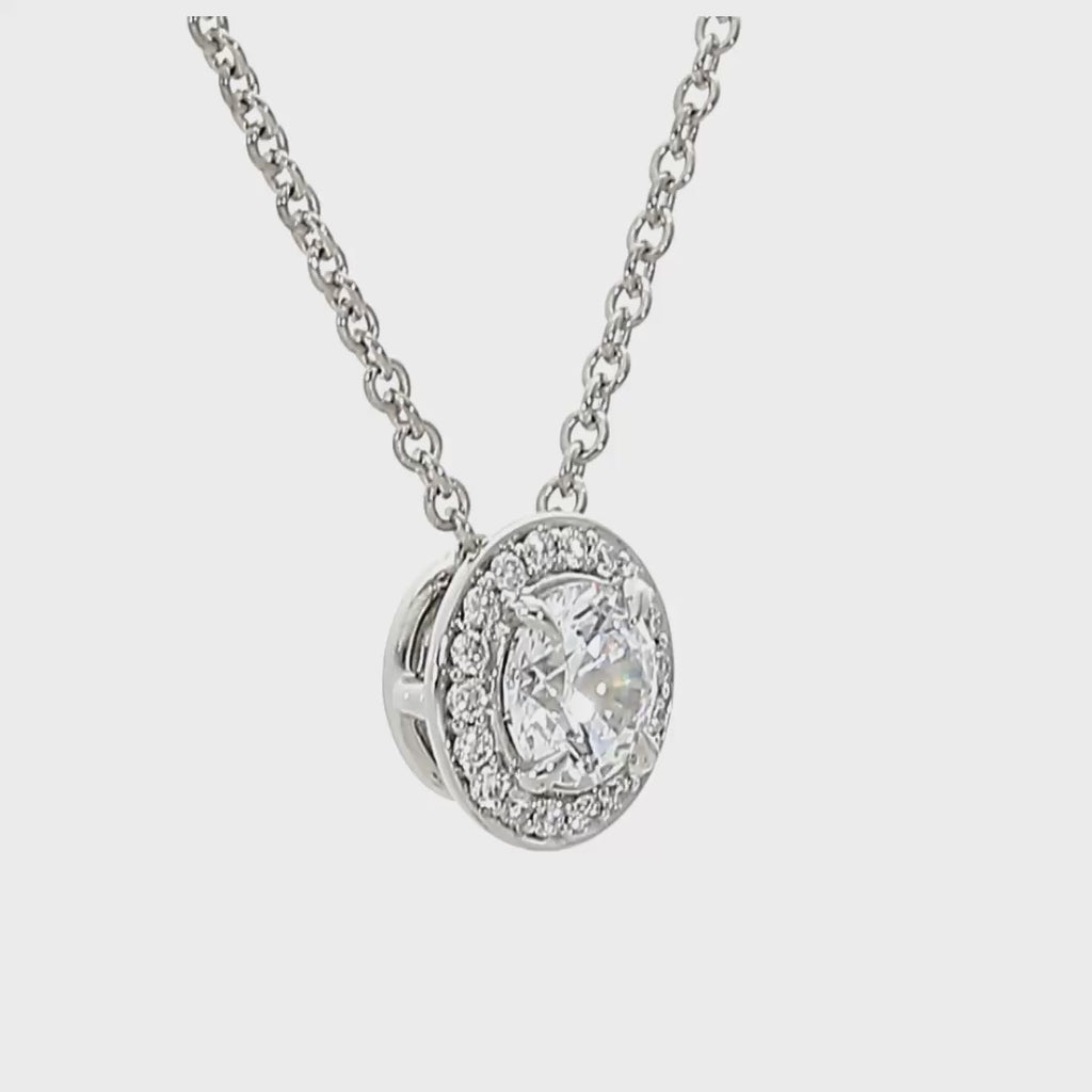 Savannah - .08ct Diamond Necklace Platinum