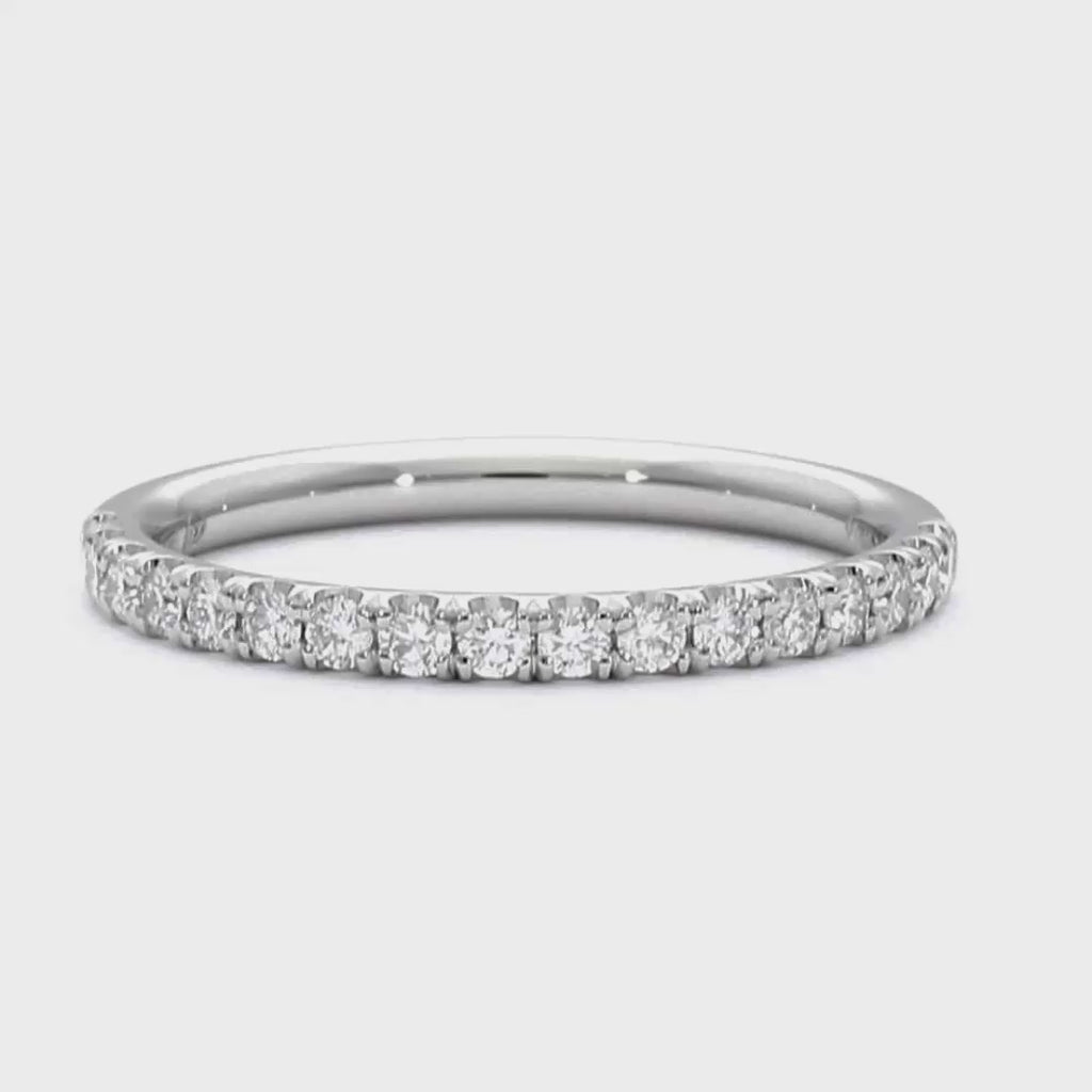 Jemma - 18ct White Gold Wedding Ring