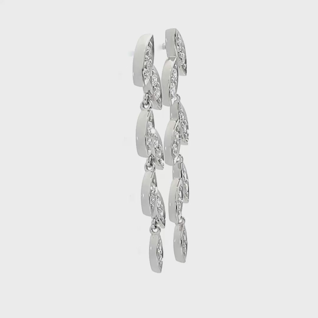 Hazel - .54ct Diamond Earrings 18ct Rose Gold