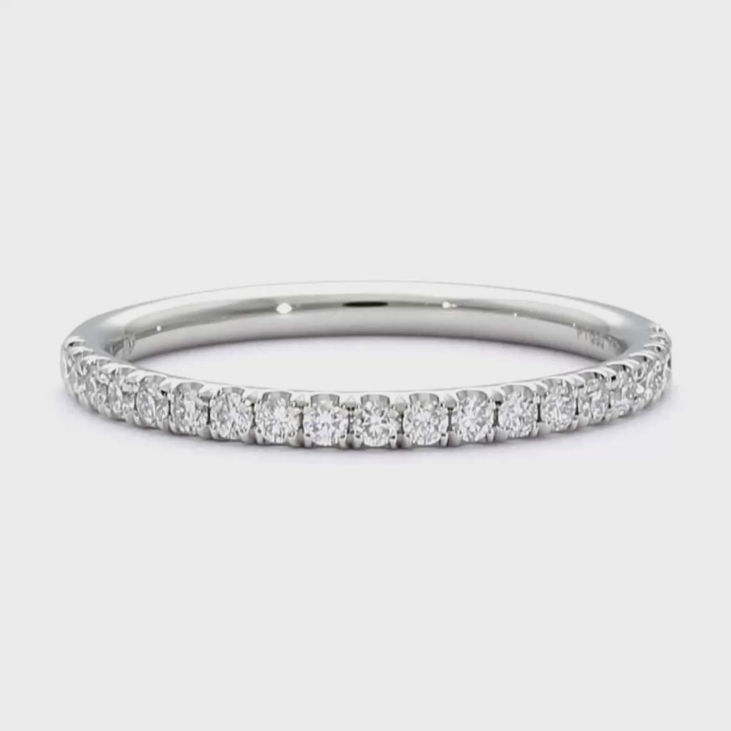 Freya - 18ct White Gold Wedding Ring