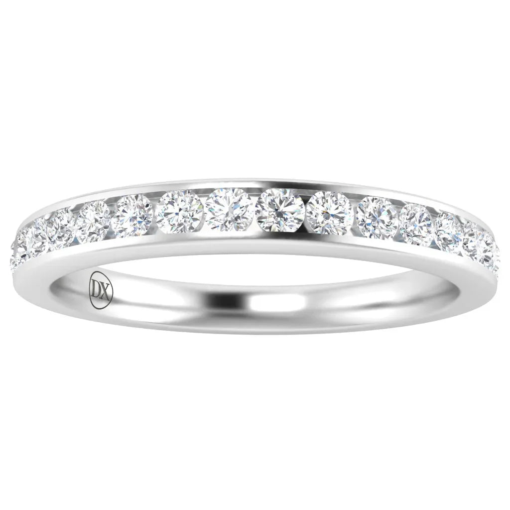 Eva - 18ct White Gold Wedding Ring