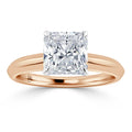 Jessica - Radiant Cut 18ct Rose Gold Engagement Ring