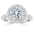 Veronica - Round Cut Platinum Engagement Ring