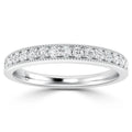 Emma - 18ct White Gold Natural Diamond Wedding Ring