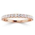 Phoebe - 18ct Rose Gold Natural Diamond Wedding Ring