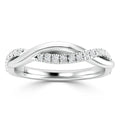 Natasha - 18ct White Gold Natural Diamond Wedding Ring