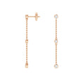 Autumn - .22ct Diamond Earrings 18ct Rose Gold