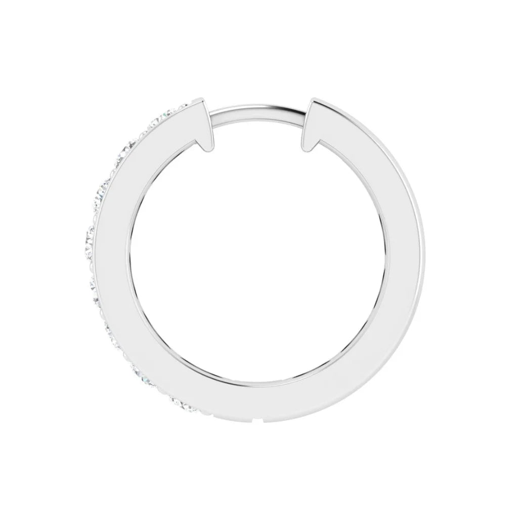 Stella - .67ct Natural Diamond Earrings 18ct White Gold