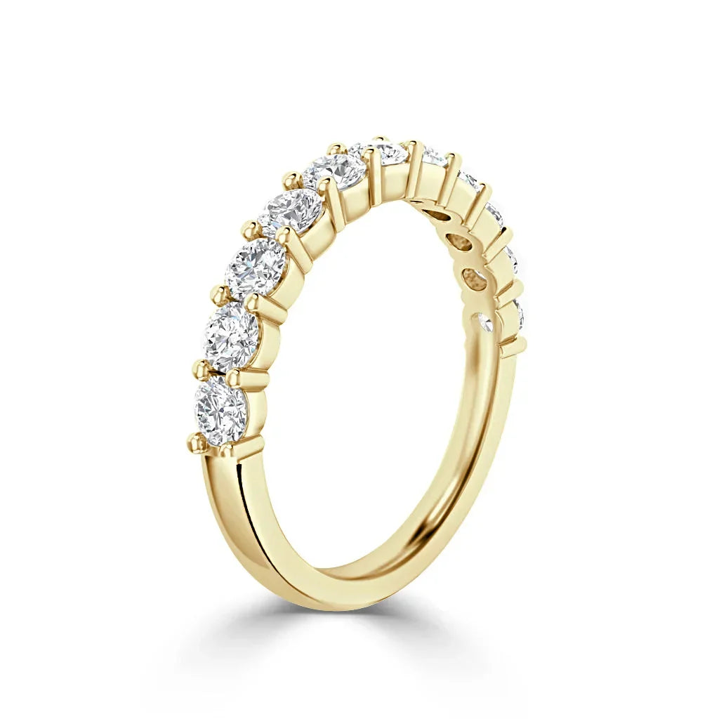 Scarlett - 18ct Yellow Gold Natural Diamond Wedding Ring