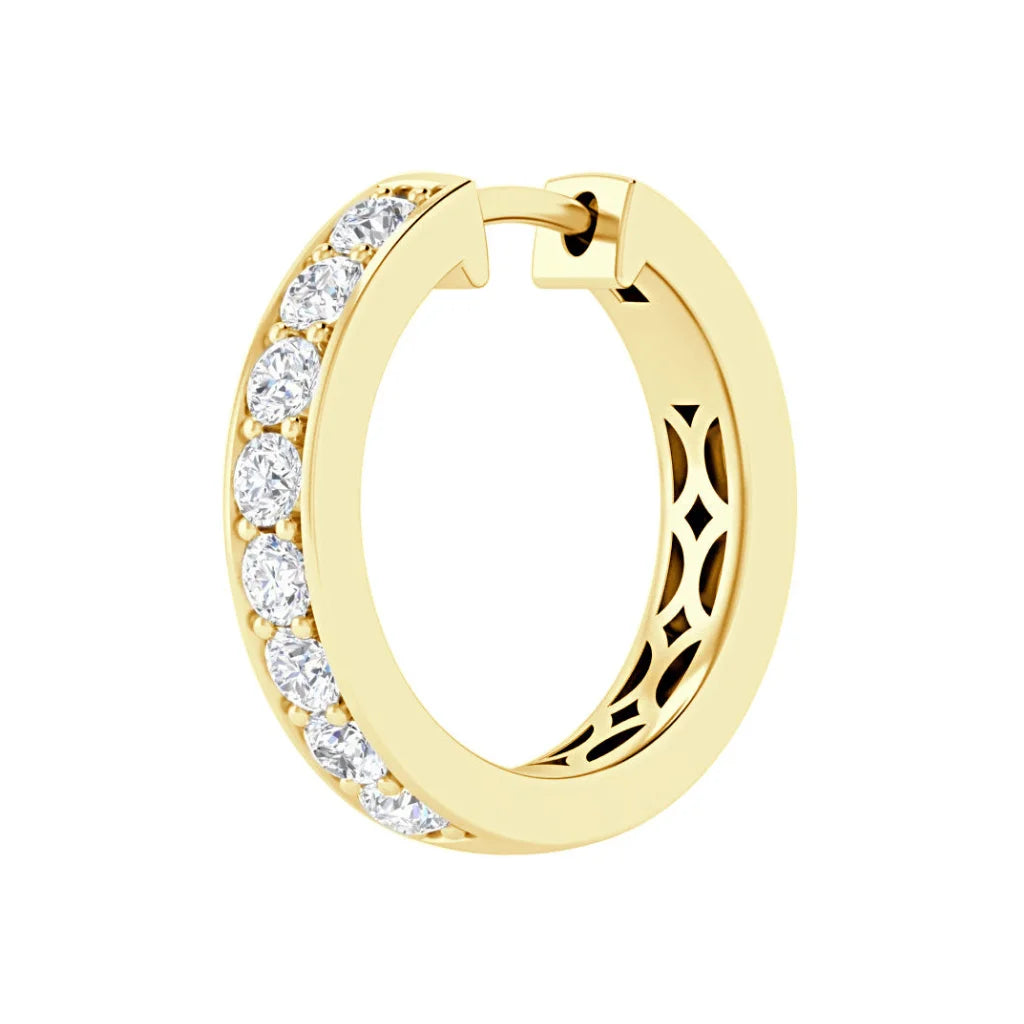 Stella - .67ct Natural Diamond Earrings 18ct Yellow Gold