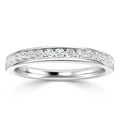 Simone - Platinum Natural Diamond Wedding Ring