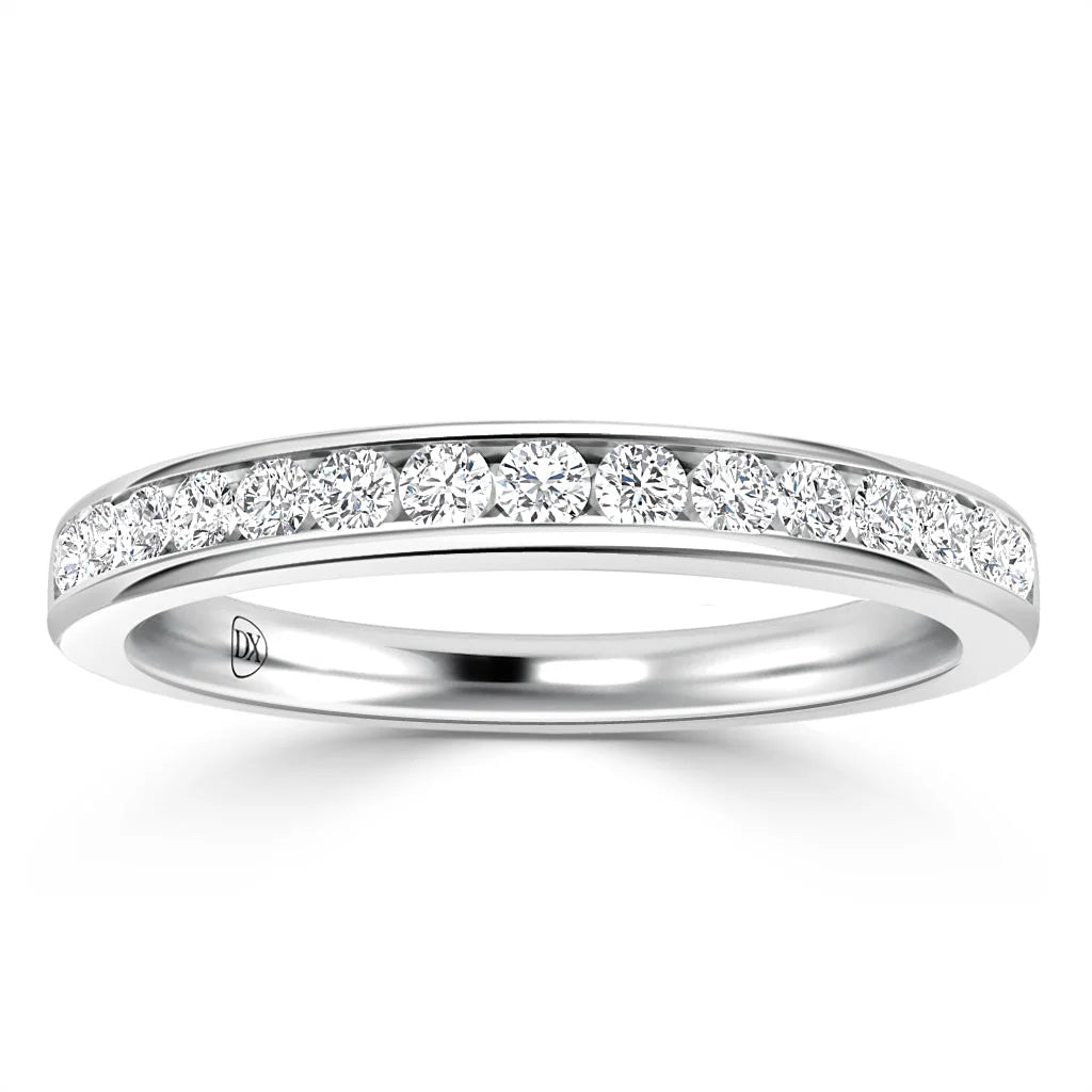 Simone - Platinum Natural Diamond Wedding Ring