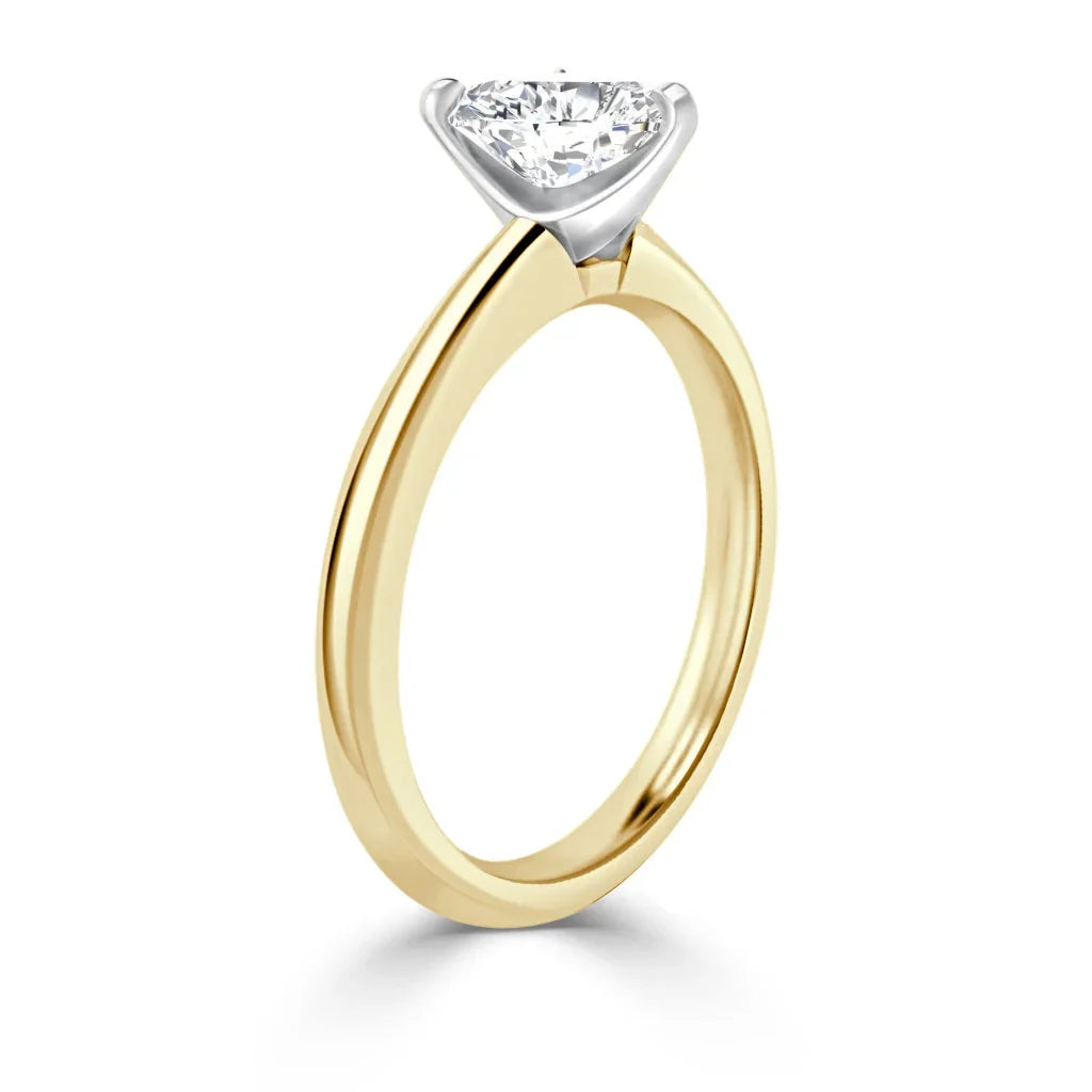 Lucy - Heart Cut 18ct Yellow Gold Engagement Ring
