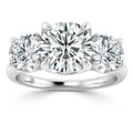 Emily - Round Cut Platinum Engagement Ring