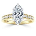 Emma - Marquise Cut 18ct Yellow Gold Engagement Ring