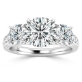 Charlotte - Round Cut 18ct White Gold Engagement Ring