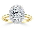 Georgina - Oval Cut 18ct Yellow Gold Engagement Ring