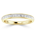 Crystal - 18ct Yellow Gold Wedding Ring