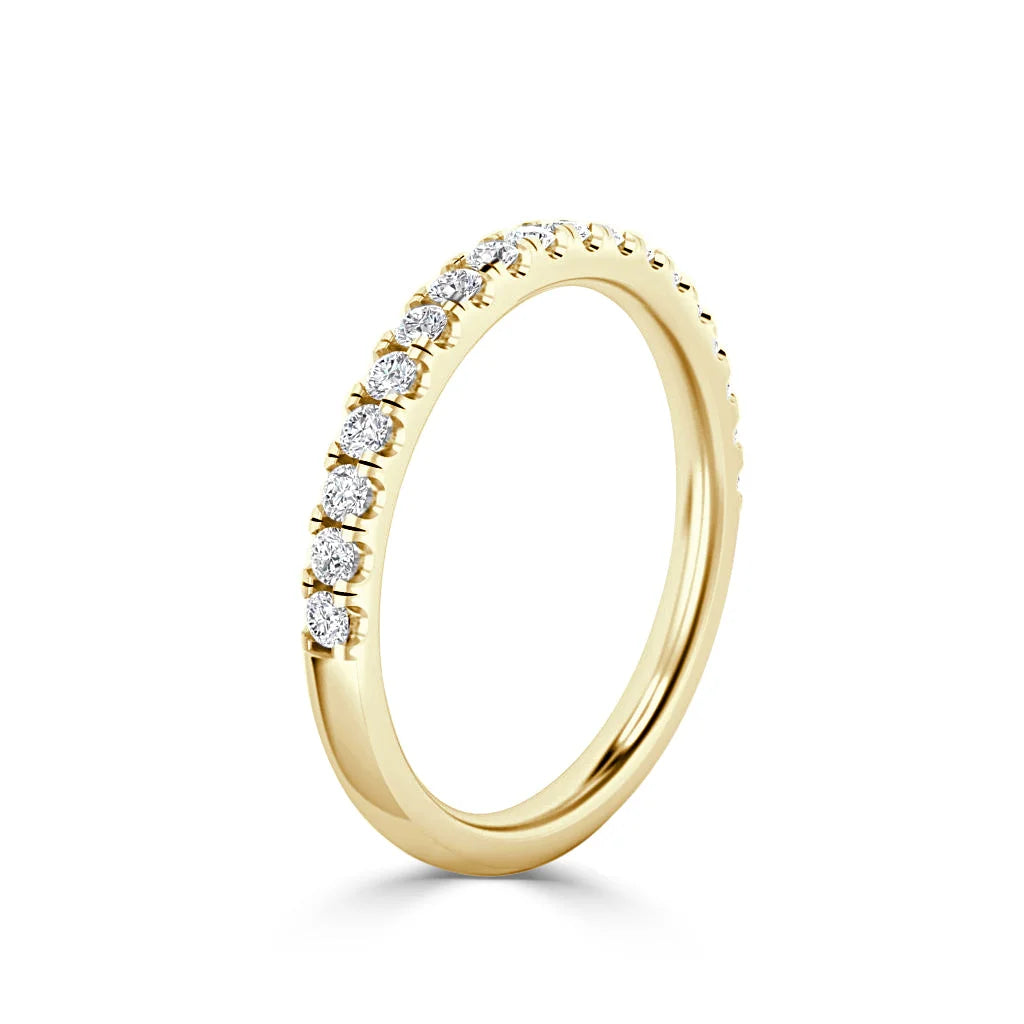 Maddison - 18ct Yellow Gold Natural Diamond Wedding Ring