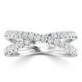 Harper - 18ct White Gold Natural Diamond Wedding Ring