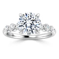 Krista - Round Cut Platinum Engagement Ring
